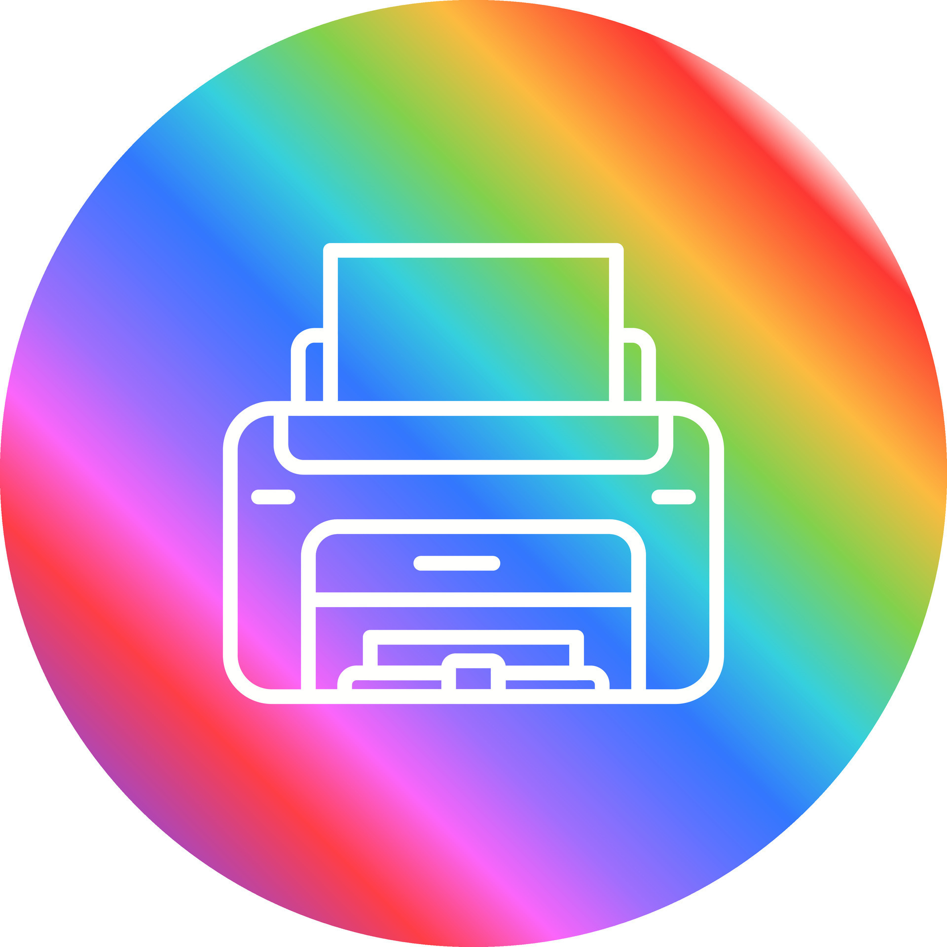 Laser Printer Vector Icon 27077636 Vector Art at Vecteezy