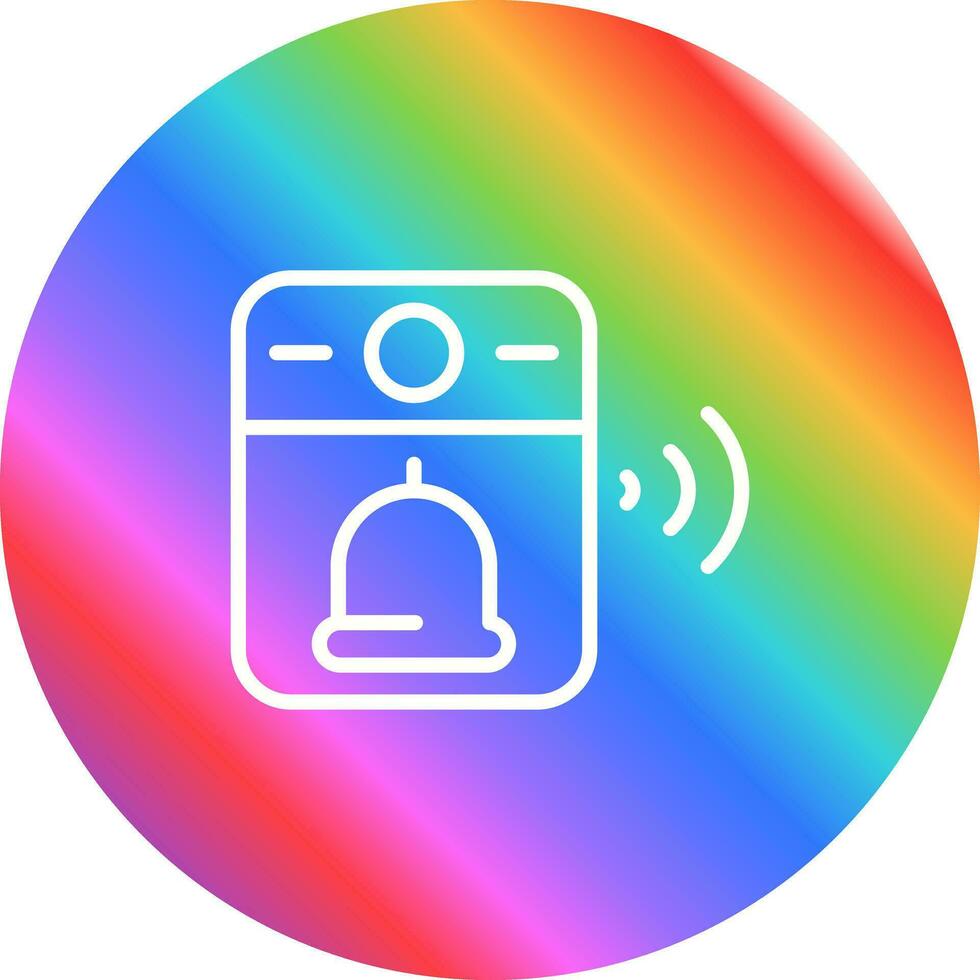 Video Doorbell Vector Icon