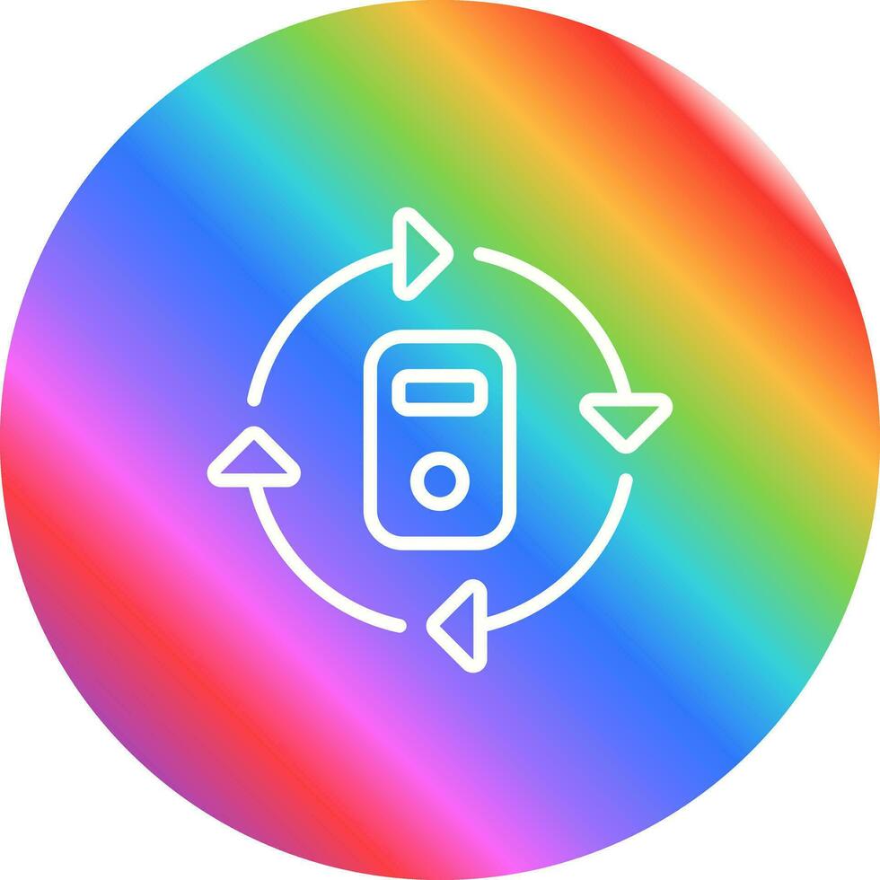 Data Center Cooling Vector Icon