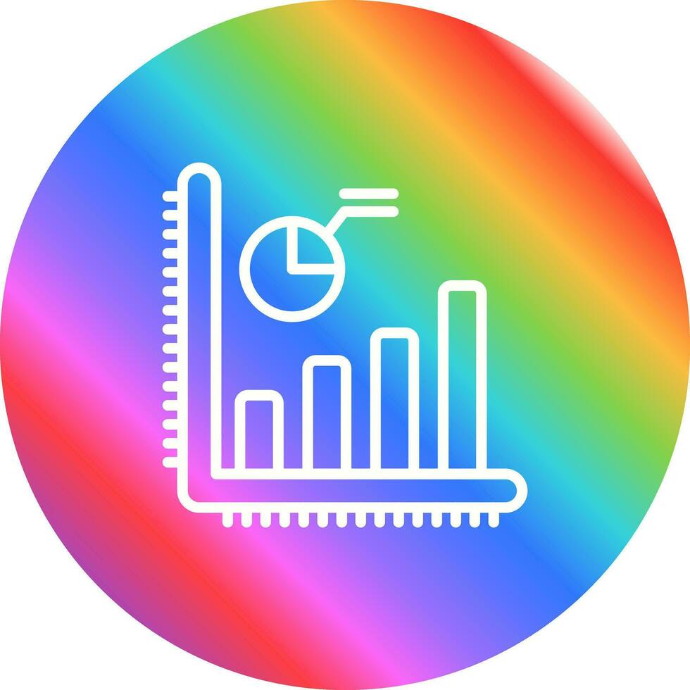 Graph Vector Icon