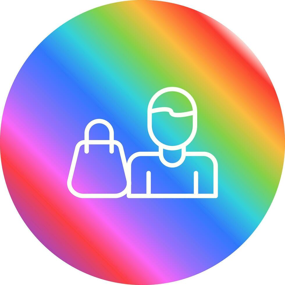 Personal Shopper Vector Icon