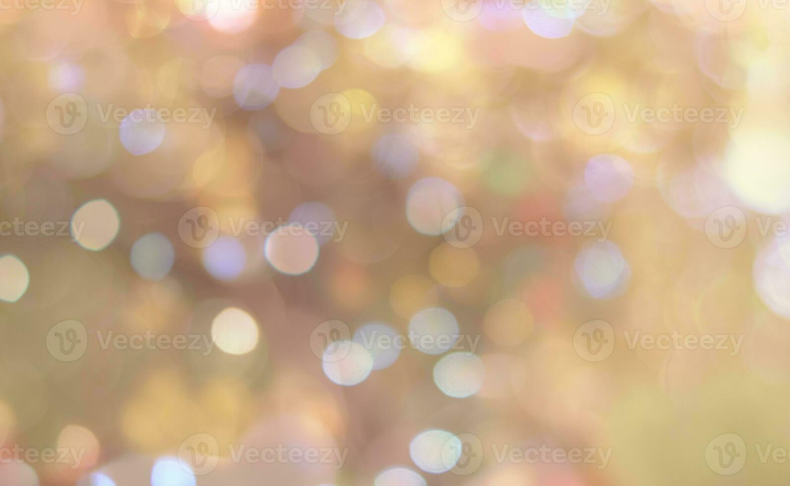 Abstract bokeh pastel background. Bokeh light, shimmering blur spot lights on multicolored abstract background photo