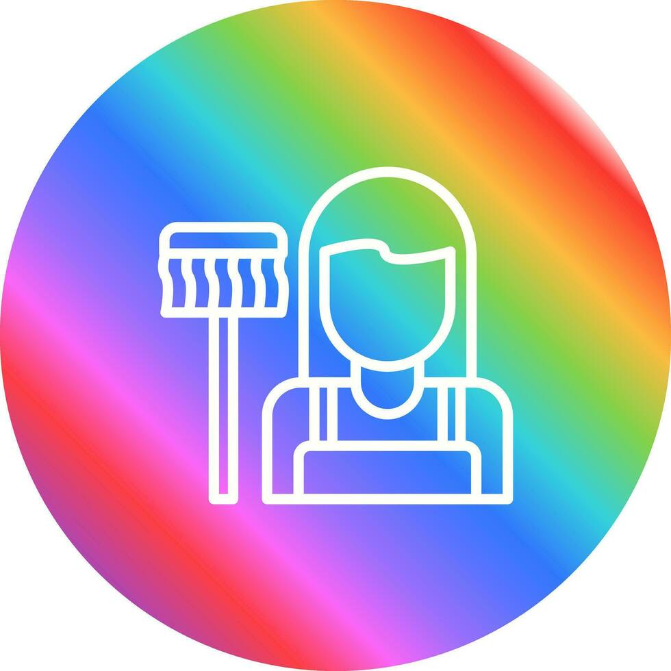 Housekeeper Vector Icon