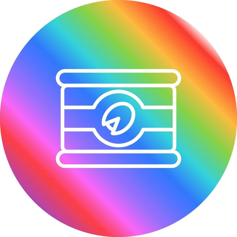 Freeze-dried fruit Vector Icon