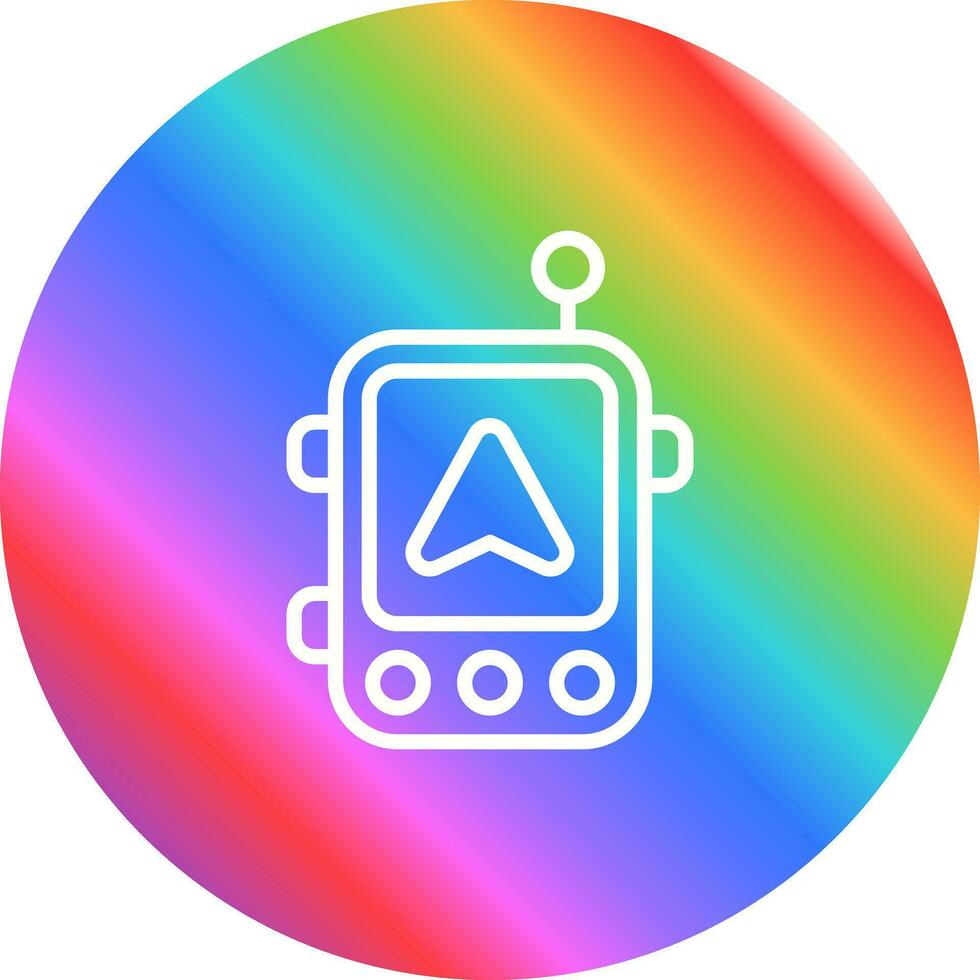 GPS Navigation Device Vector Icon