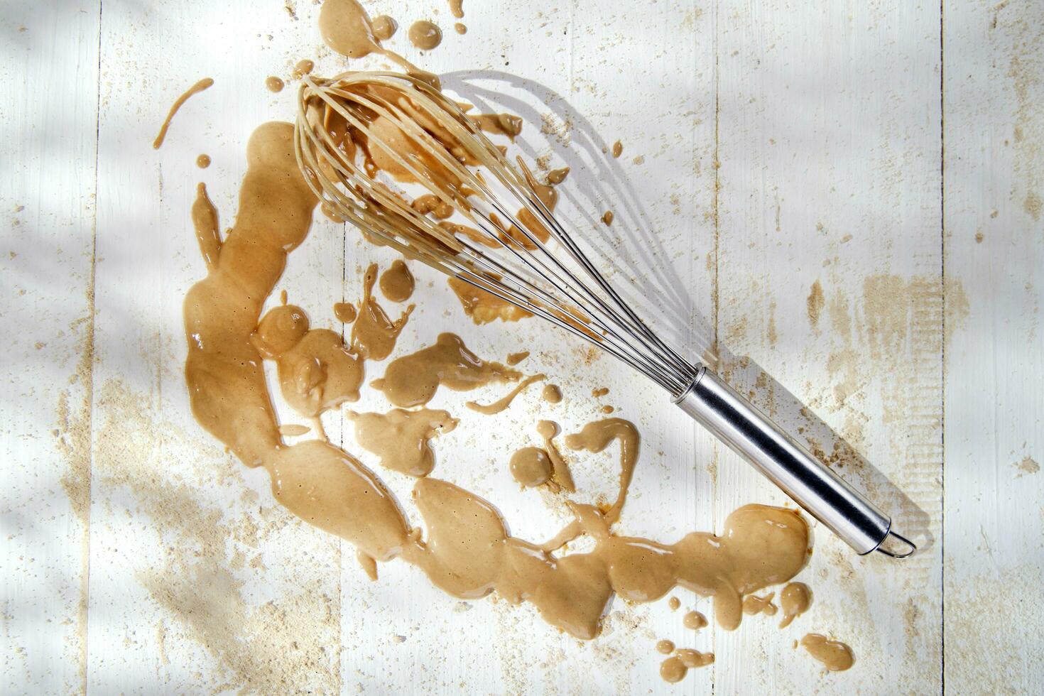 Composition of chestnut flour photo