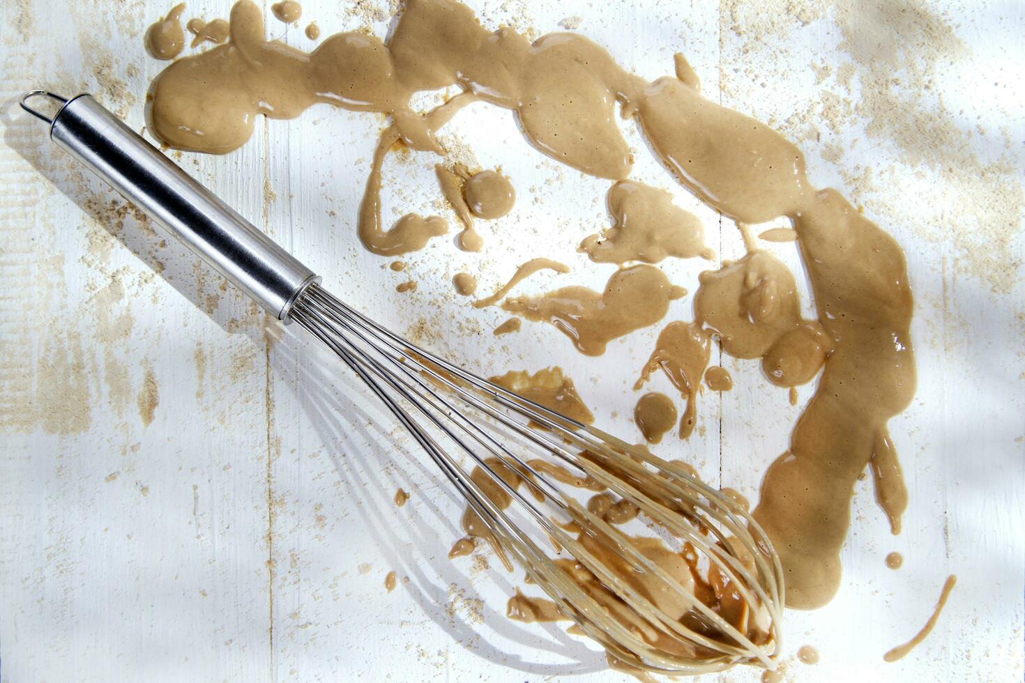 Composition of chestnut flour photo