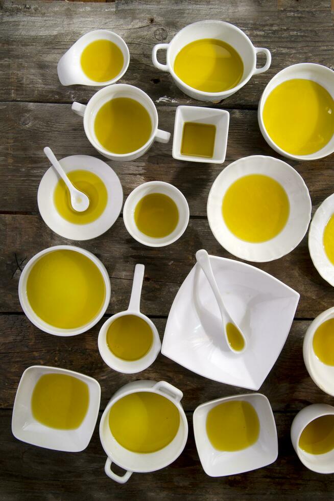 Extra virgin olive oil photo