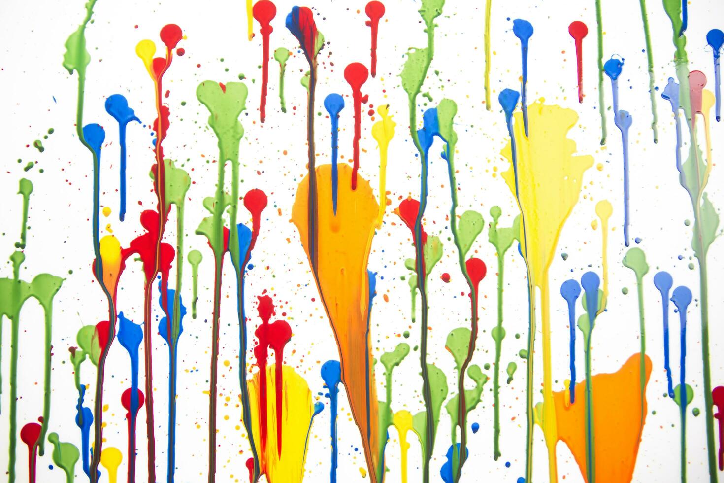 Splashes of color photo