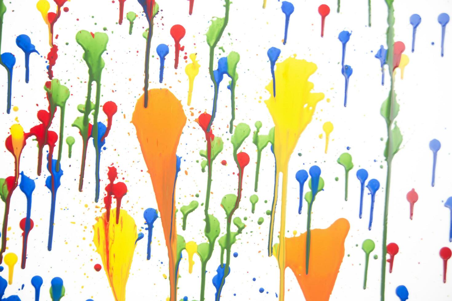 Splashes of color photo