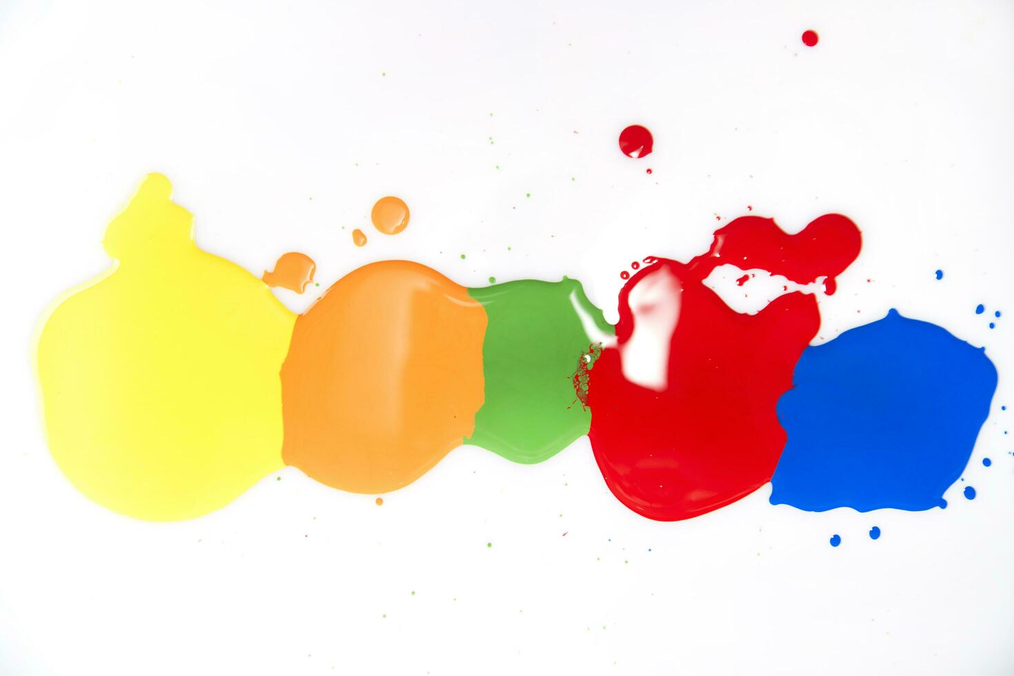 Strokes of color photo