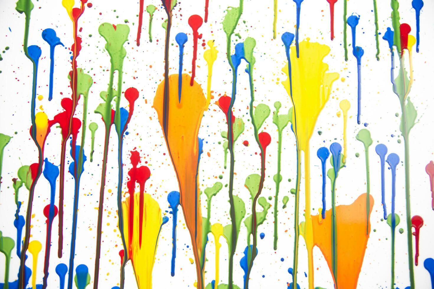 Splashes of color photo