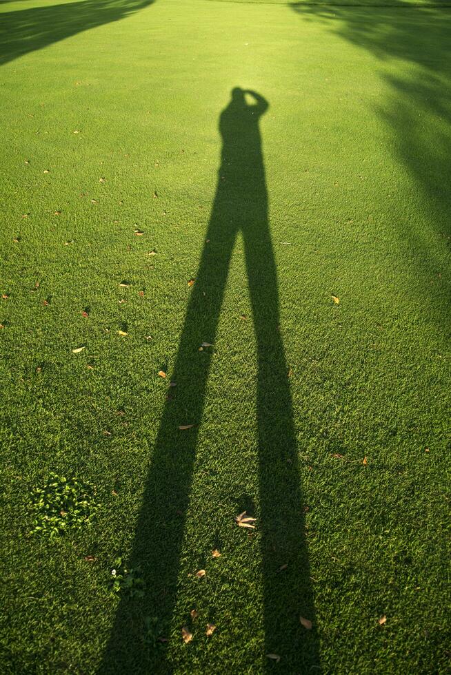 Photographing long shadows photo