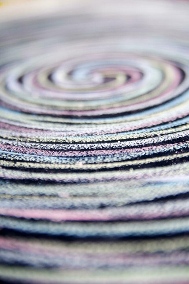 Spiral of colors photo