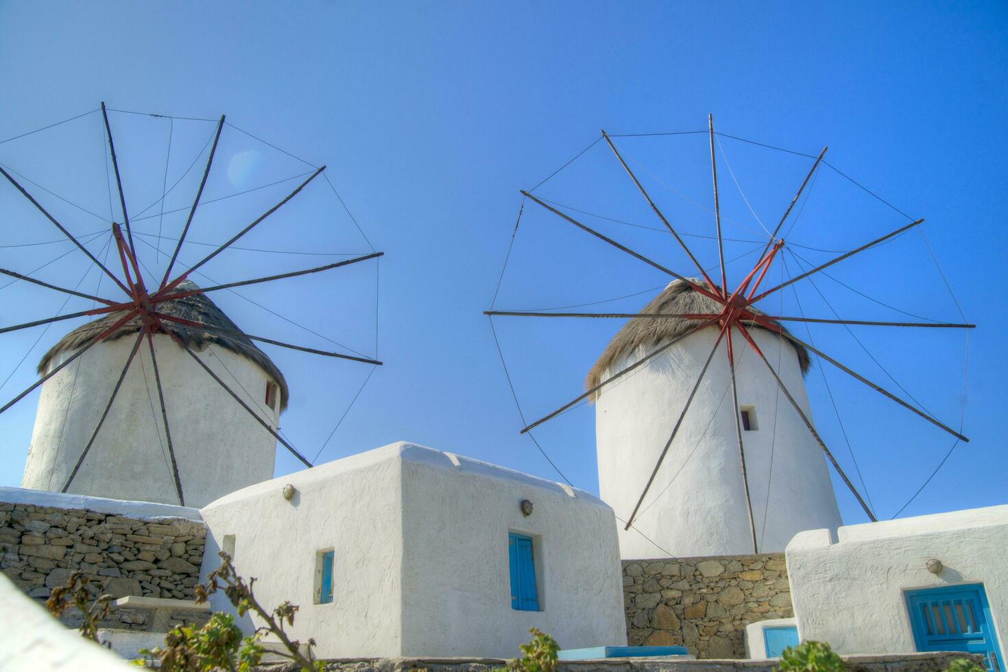 Greek island of Mykonos photo