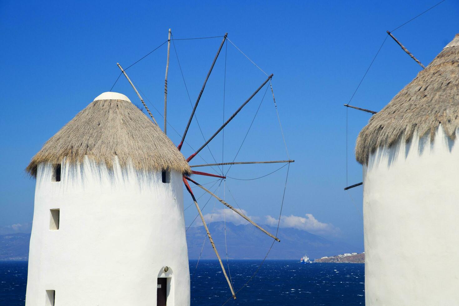 Greek island of Mykonos photo