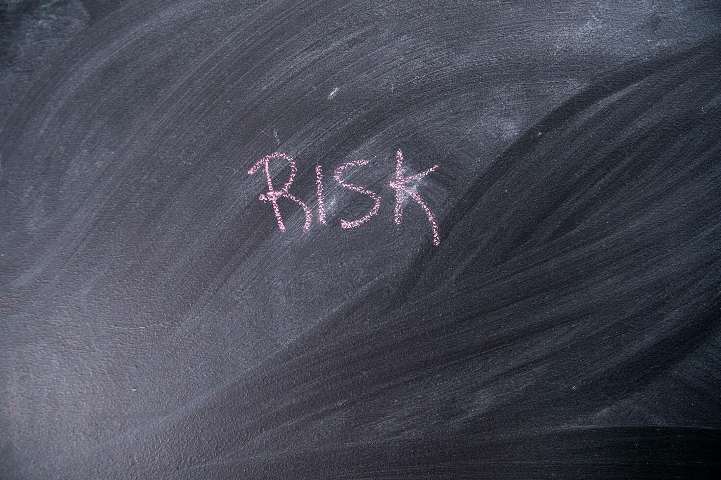 The concept of risk photo