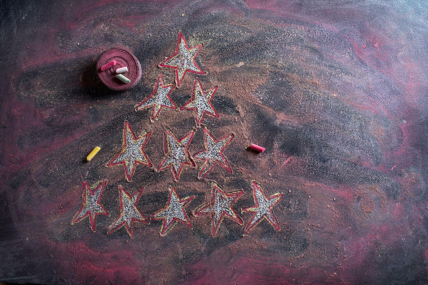 pequeño Navidad árbol foto