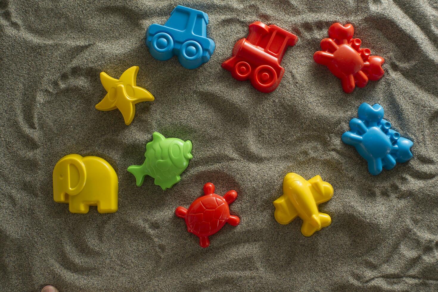 Small beach games photo