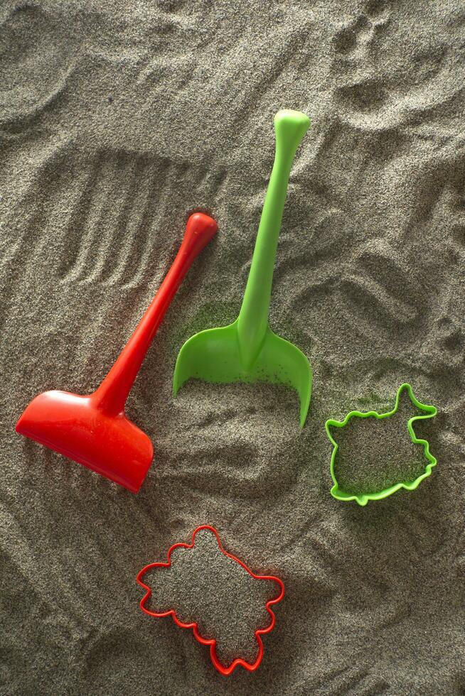 Small beach games photo