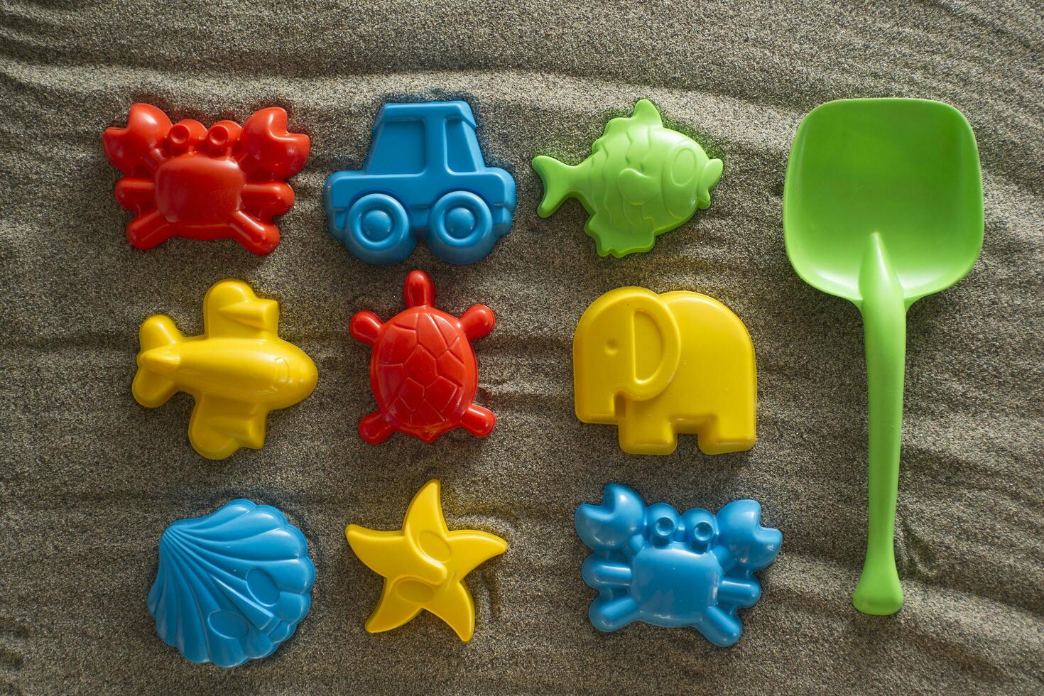 Small beach games photo