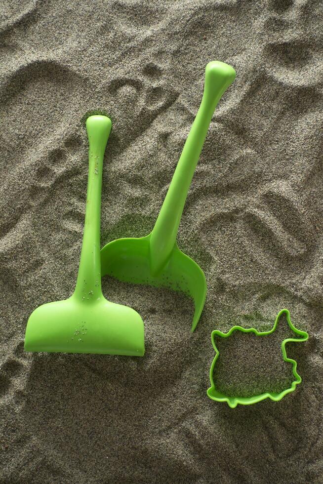 Small beach games photo