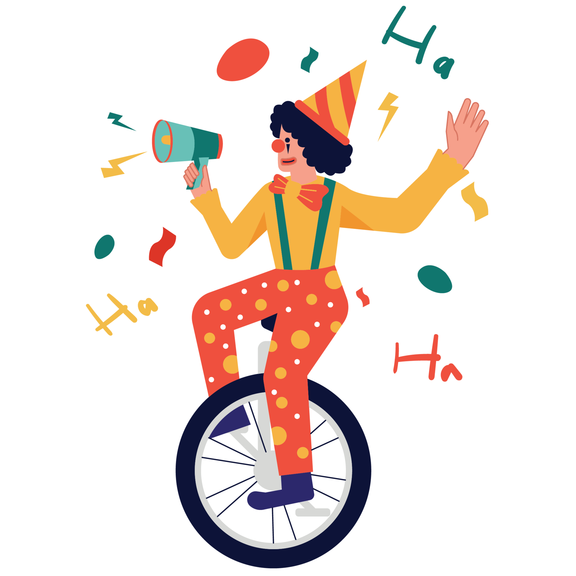 One Wheel Bike April Fools 2D Color Illustrations 27085878 PNG one-wheel-bike-april-fools-2d-color-illustrations-27085878-png