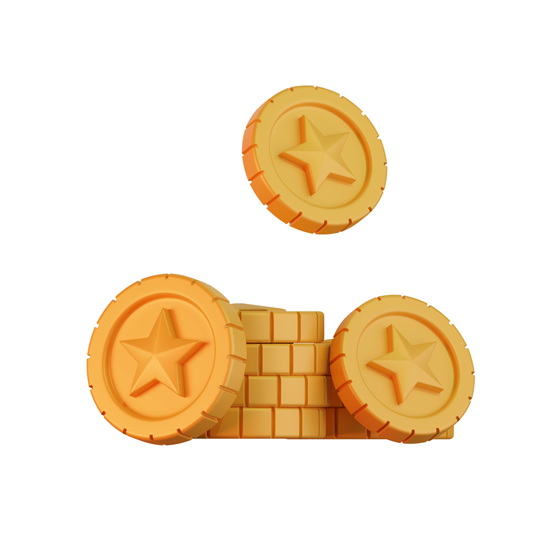 Coin Game Assets 3D Illustrations 27085941 PNG