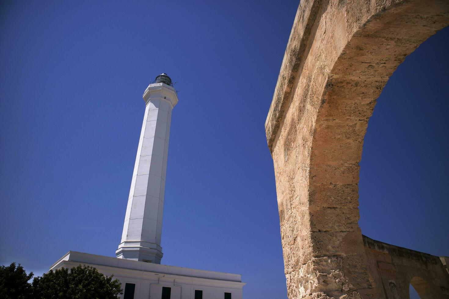 faro de Santo maria de leuca foto