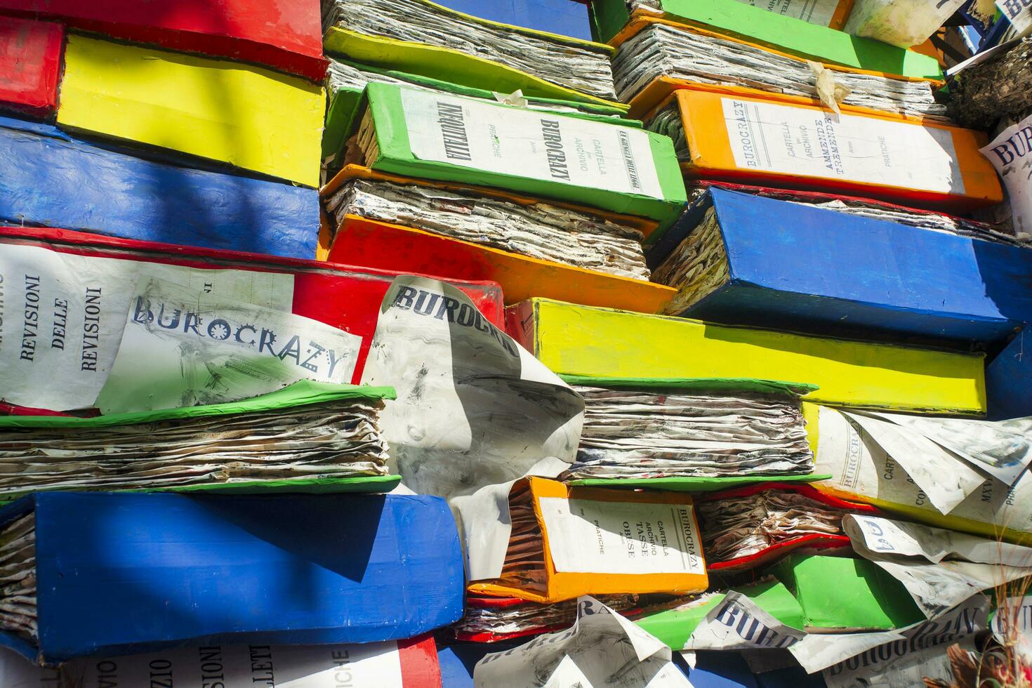 The bureaucracy in the public offices photo