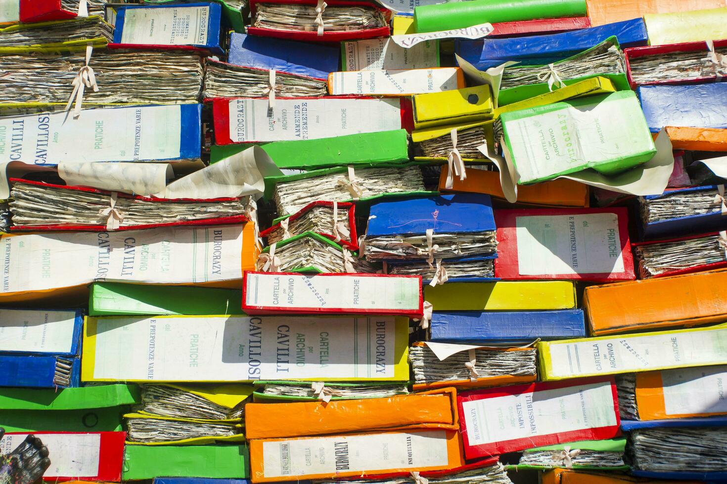 The bureaucracy in the public offices photo