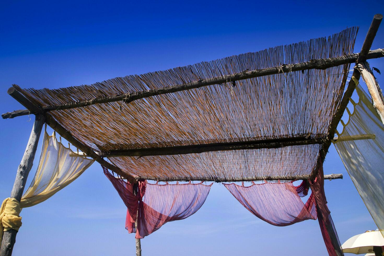Artisanal summer gazebo photo