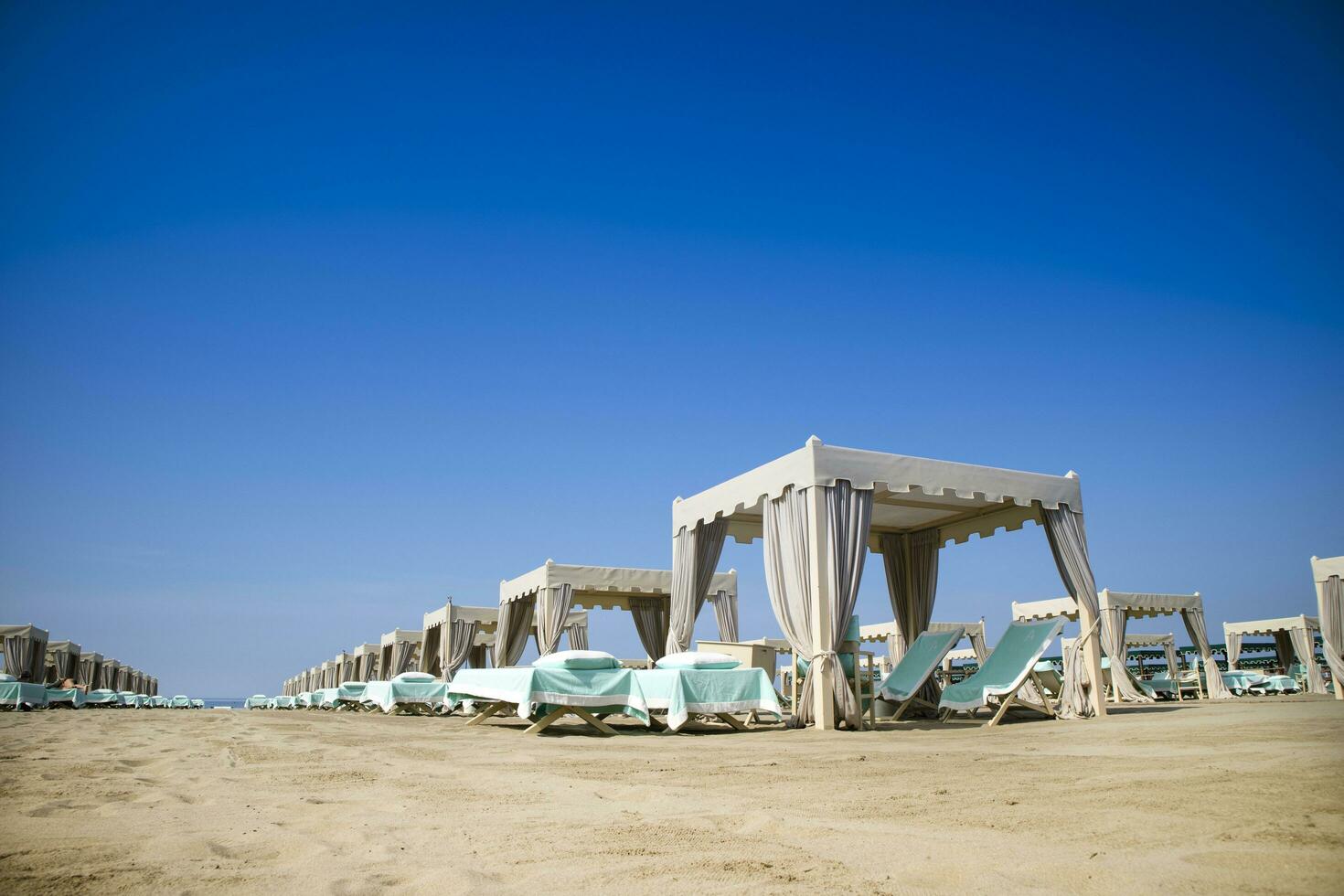 Versilia luxury beach photo