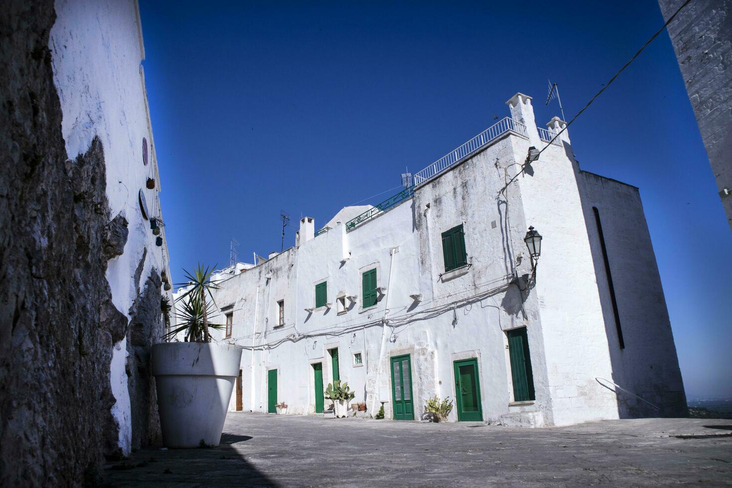 The white roads of Ostuni photo