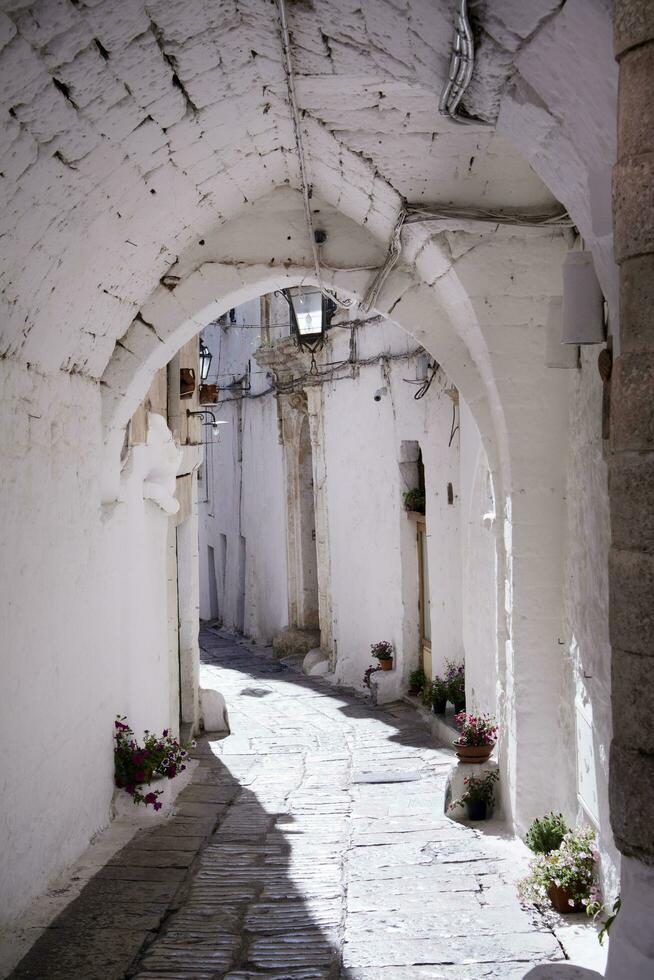 The white roads of Ostuni photo