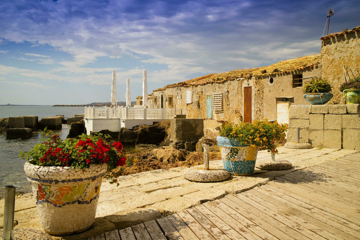 The village of Marzamemi photo