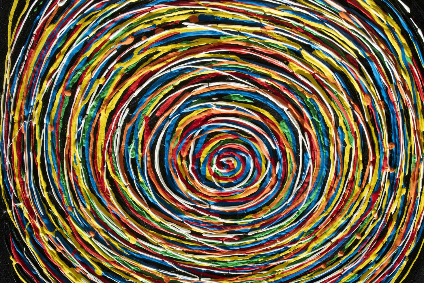 espiral de un mil colores foto