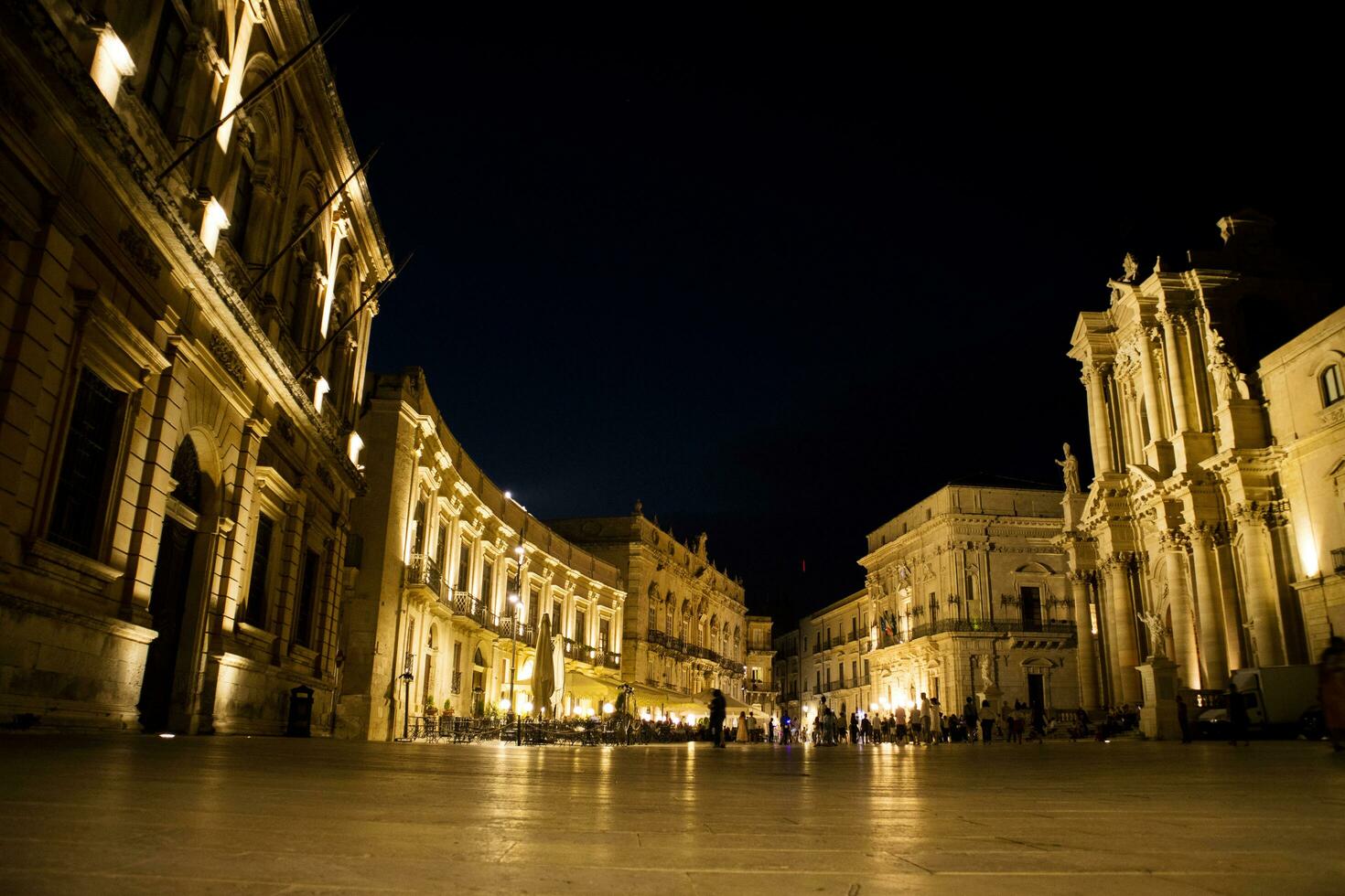 cuadrado de siracusa Italia foto