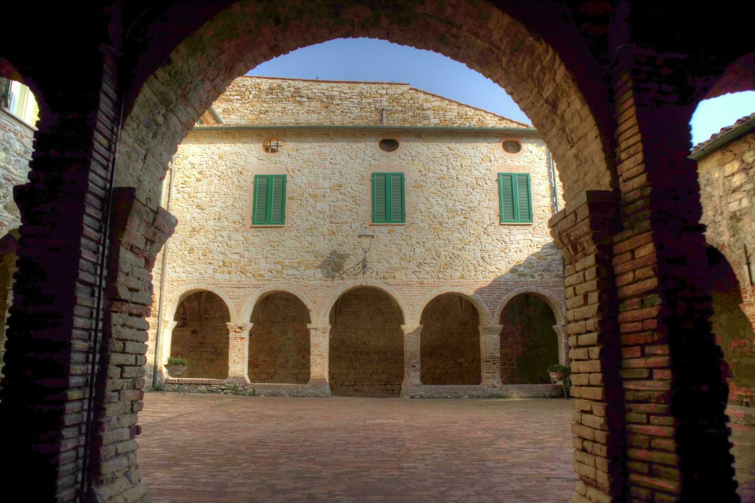 Inside view Chiostro Suvereto photo