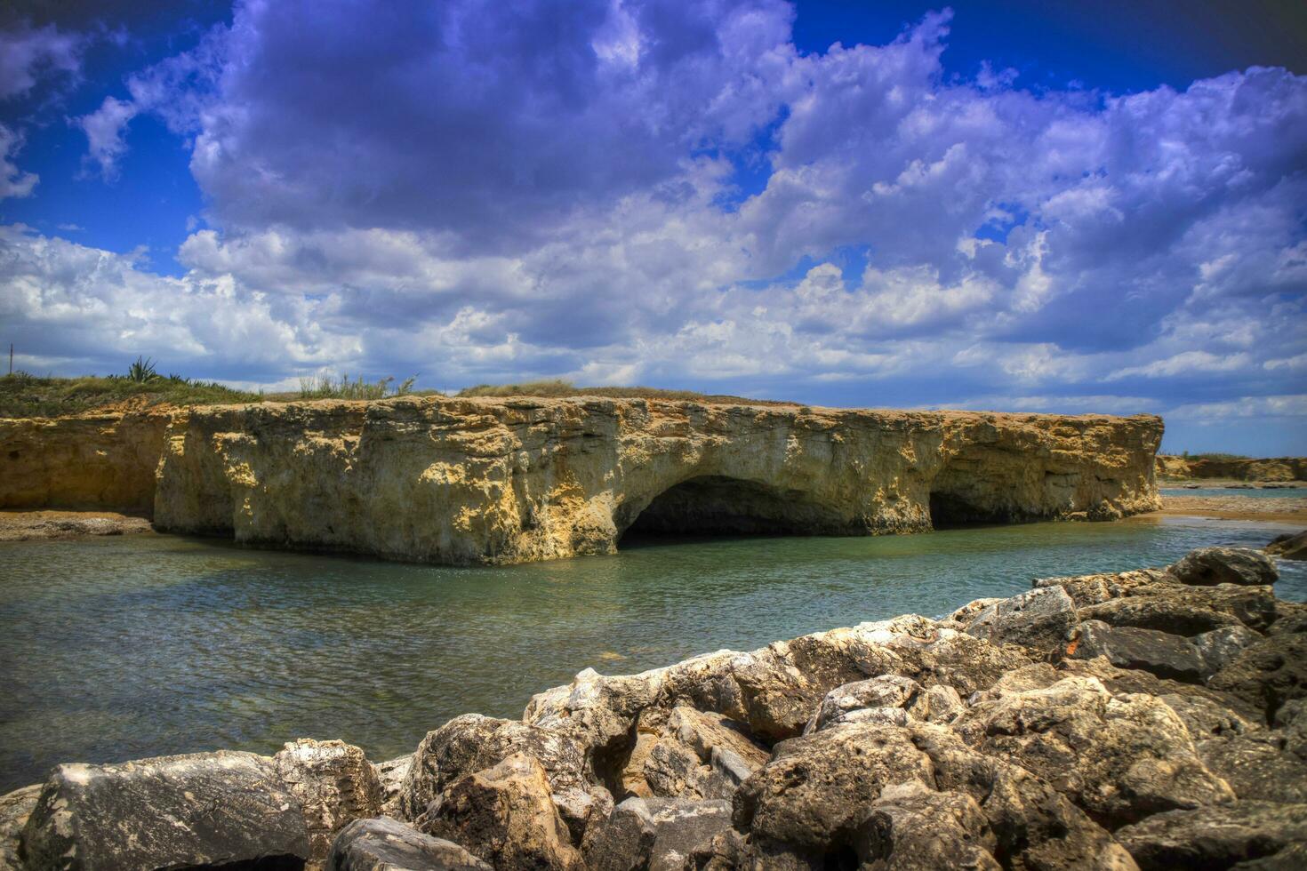 Ciriga Sicily cliff photo