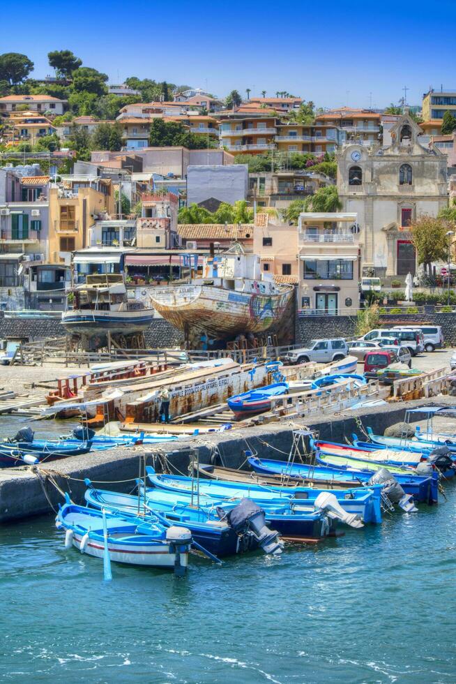 Port of Aci trezza photo