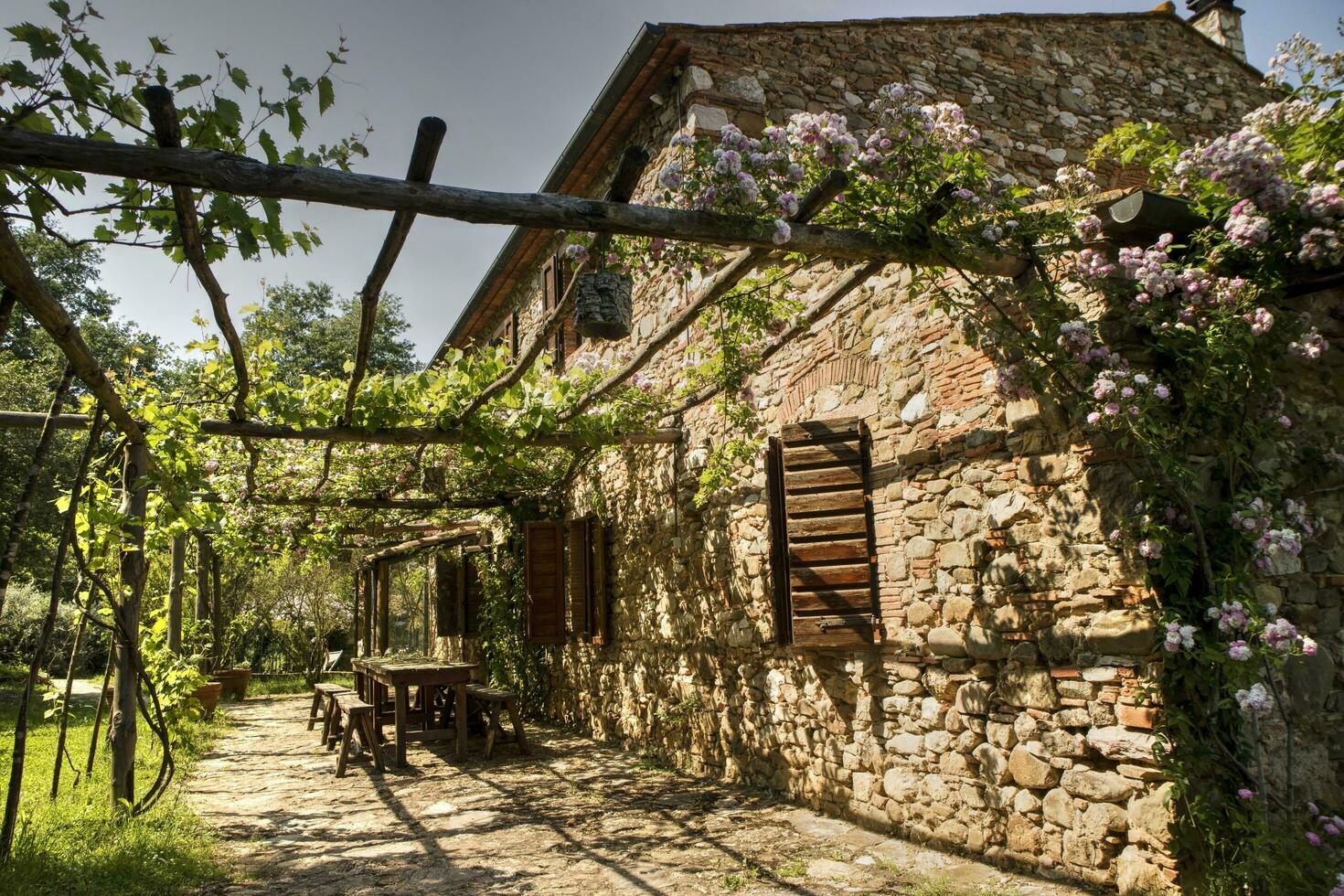 Tuscan style architecture photo