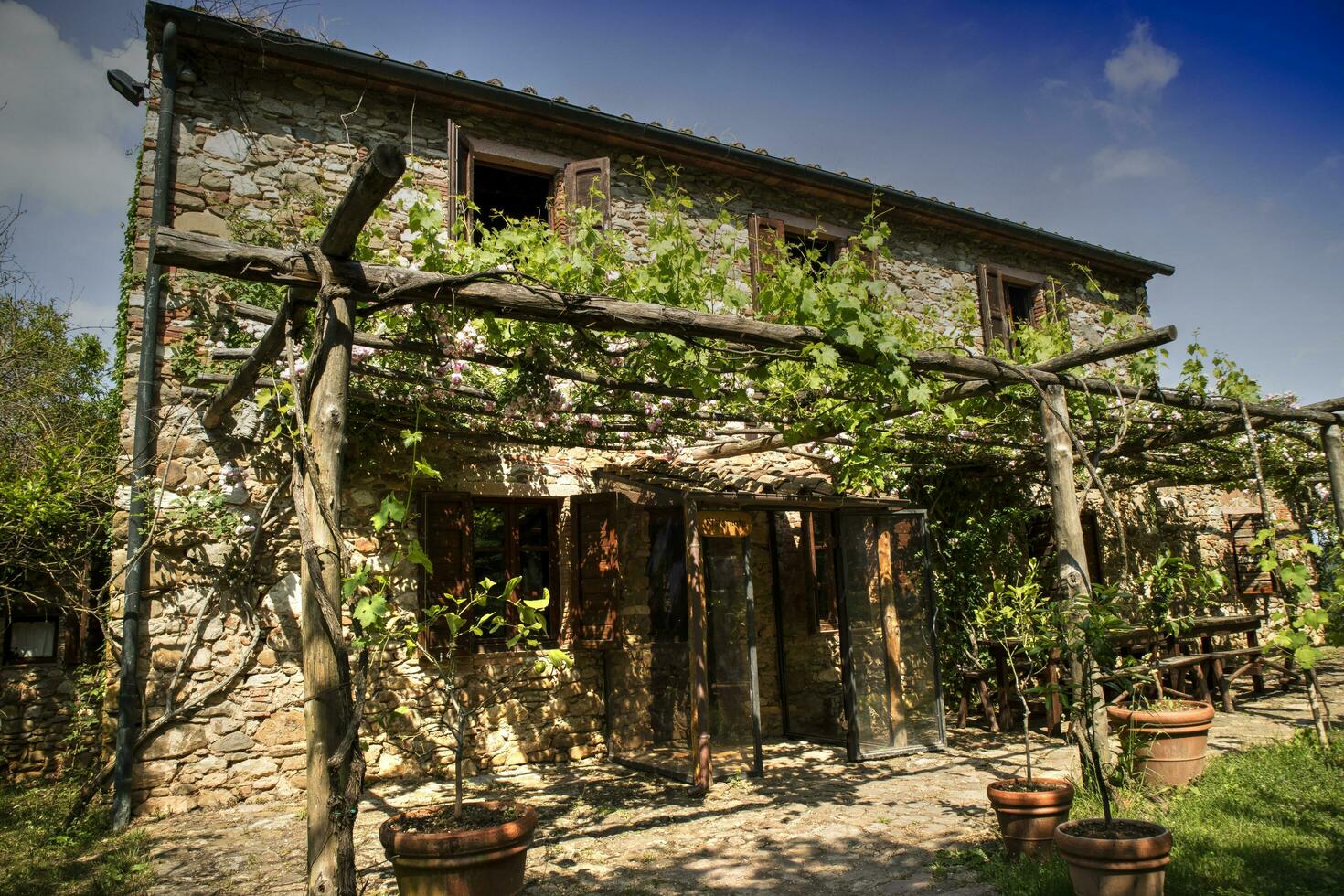 Tuscan style architecture photo