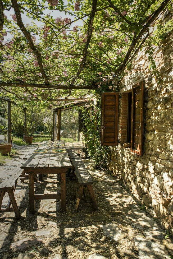 Tuscan style architecture photo