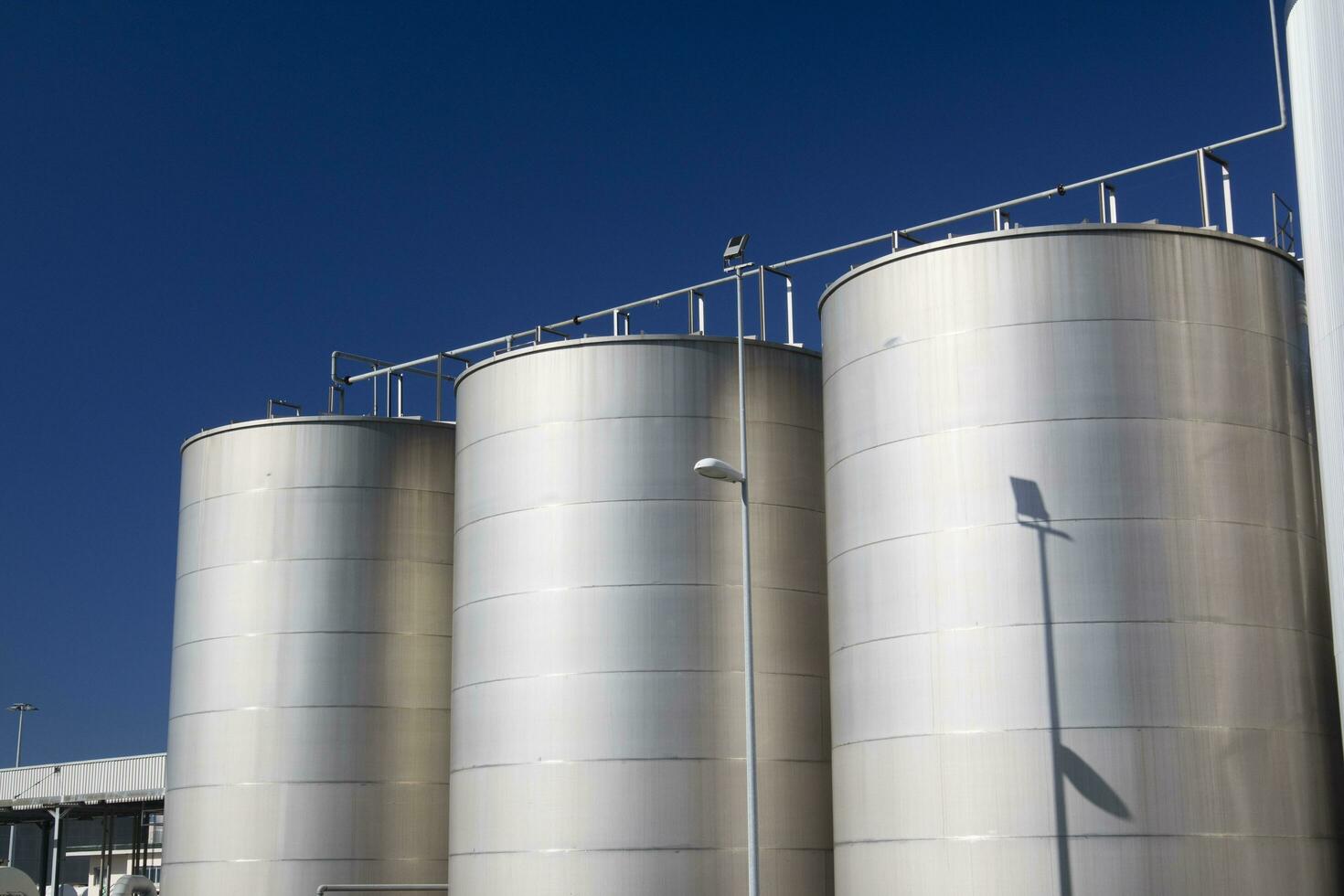 Series of Industrial Silos photo