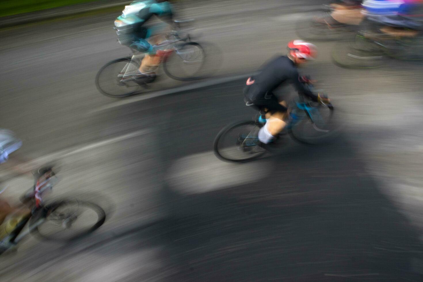 Road cycling race photo