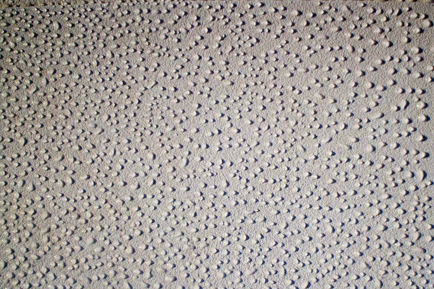 Drops of dew on a white background photo