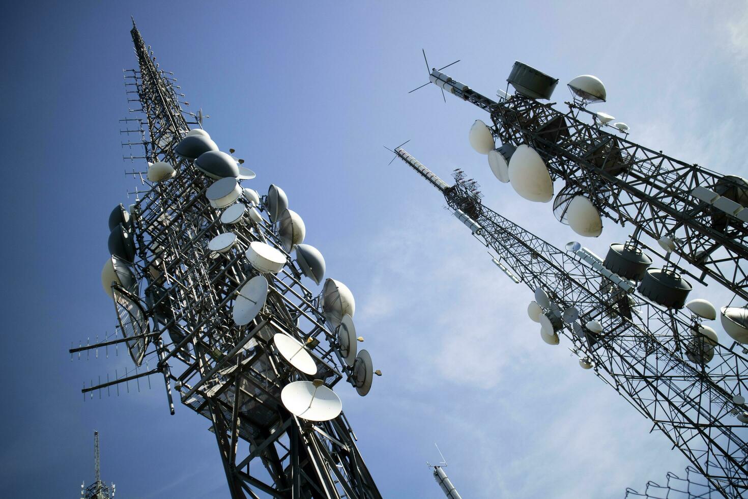 Photographic documentation of Antennas for telecommunications photo