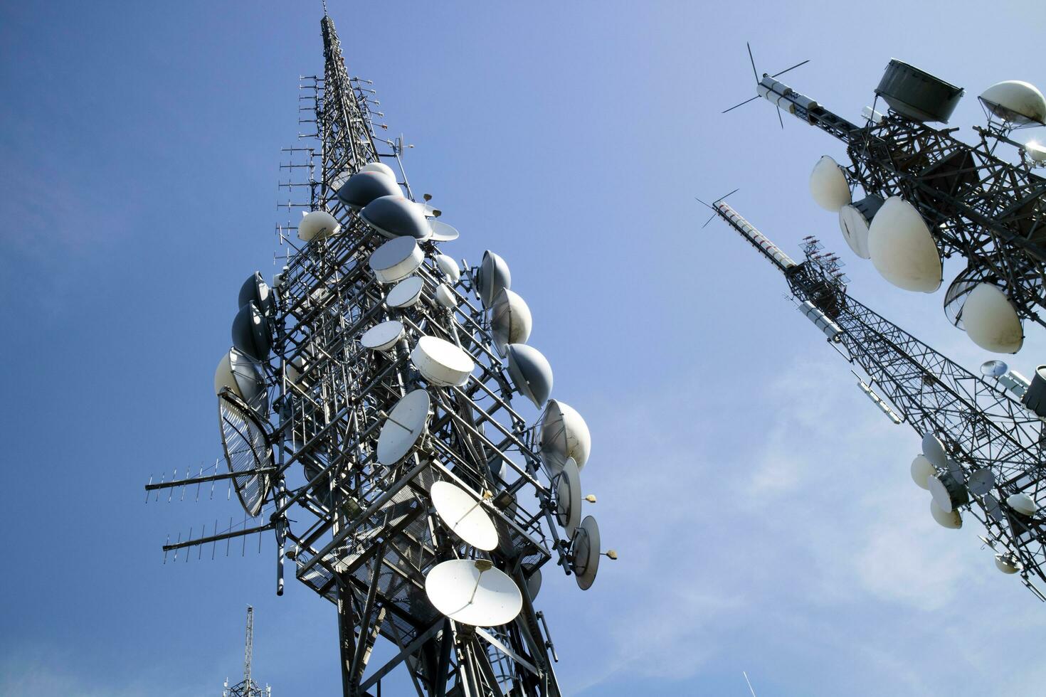 Photographic documentation of Antennas for telecommunications photo