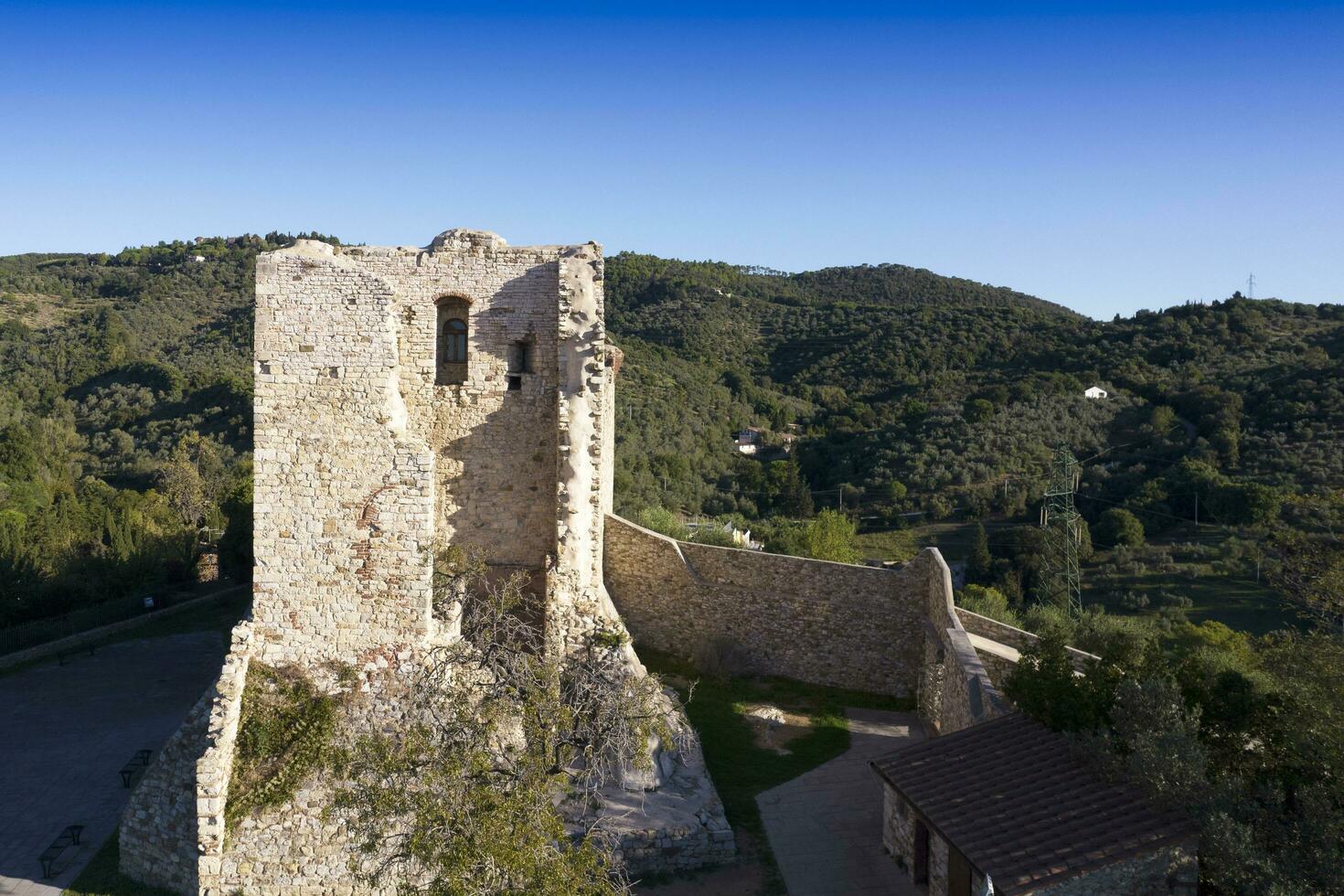 The small fortress of Suvereto Tuscany Italy photo